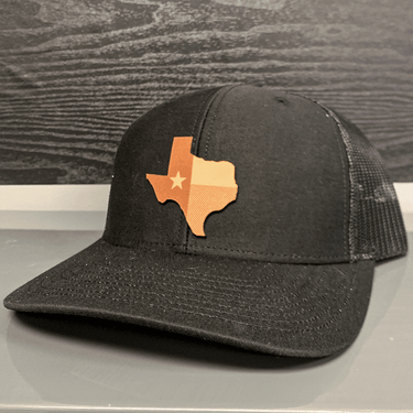 Texas Leather Patch Hat Hat Greater Half